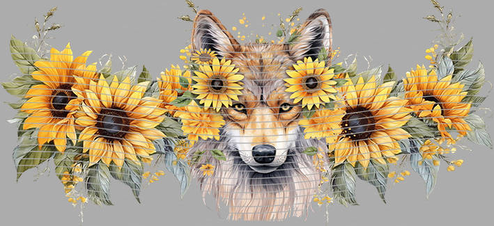 16oz Sunflower Girl-SU-5